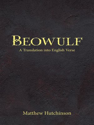 cover image of Beowulf